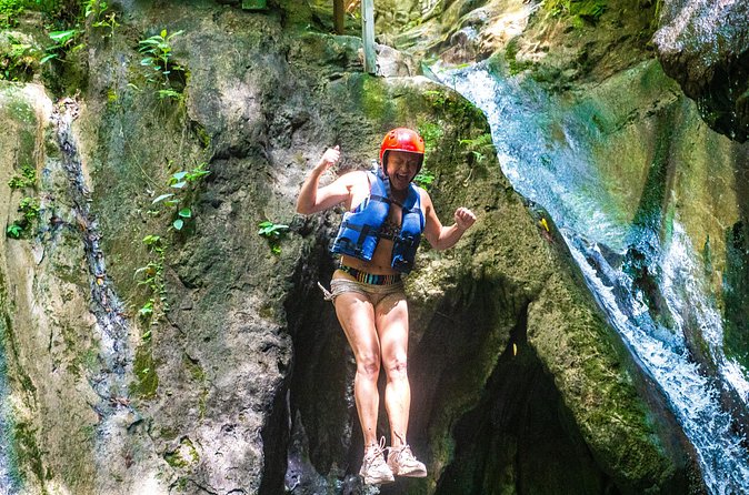 7 Waterfalls & 5 Zip Lines Shore Excursion Amber Cove & Taino Bay - Why the waterfall section earns the higher billing