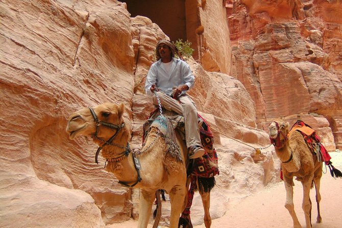 Aqaba Shore Excursion: Private Petra Sightseeing Tour with Lunch - The road from Aqaba to Petra