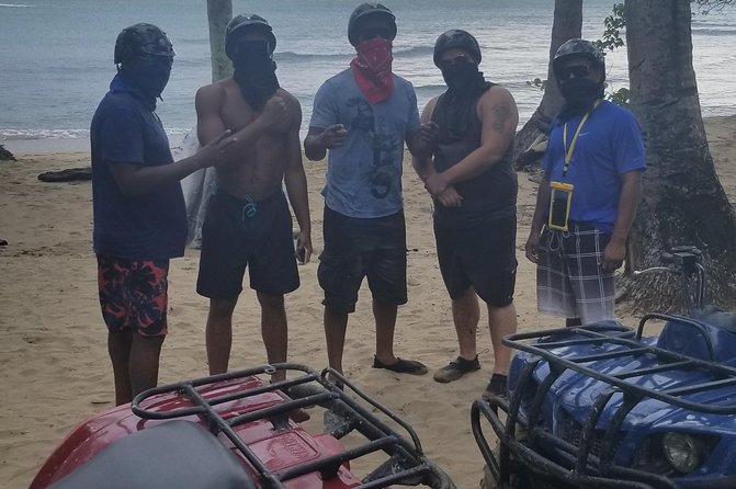 ATV 4 wheel from Amber Cove & Taino bay port silver Cruise port - Water socks, bandannas, and the gear question