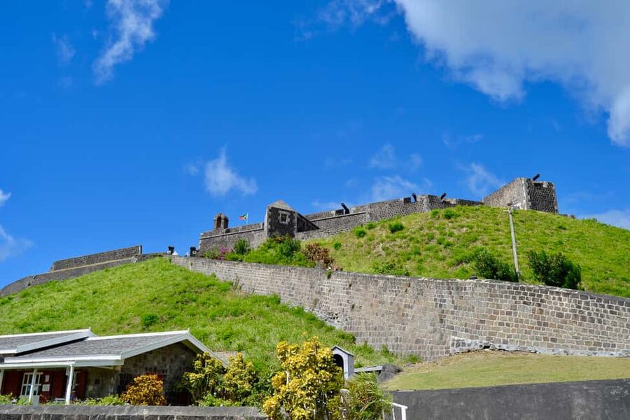 Basseterre: Brimstone Hill Fortress & Beach Shore Excursion - Frigate Bay brings two seas into one view