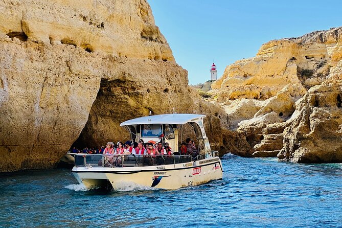 Benagil Cave Boat Tour - Catamarans or Rib - 2 H From Portimão - Guides, commentary, and the English option