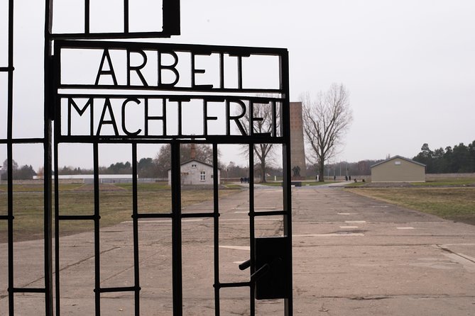 Berlin & Sachsenhausen Concentration Camp Tour from Warnemünde and Rostock Port - Walking through Sachsenhausen with a local guide