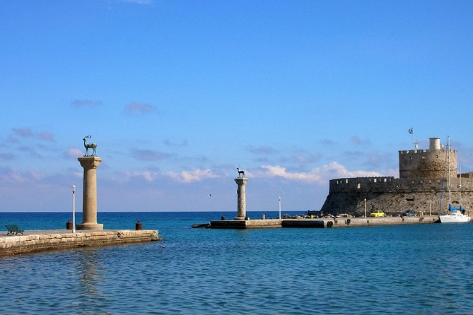 BEST OF RHODES ISLAND - PRIVATE TOUR - SHORE EXCURSION - FULL DAY - 4 People - Haraki Beach gives you a proper meal break