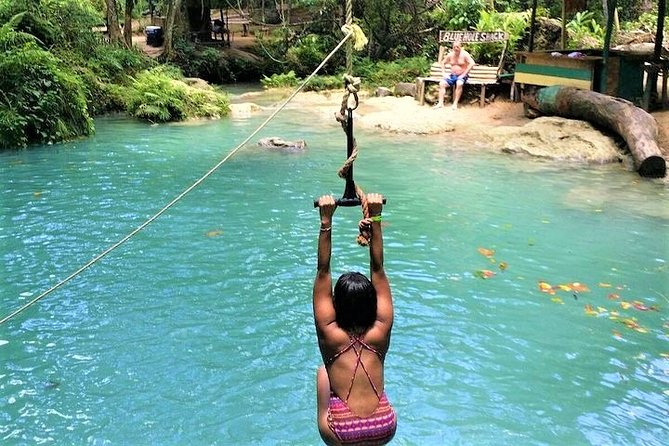 Blue Hole Waterfall & Beach Break Shore Excursion from Port of Falmouth - Key points to know before booking