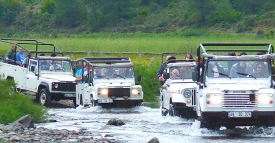 Bodrum Jeep Safari from Bodrum Cruise Port - Forest tracks near Çamlık
