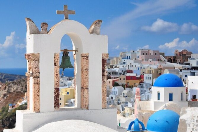Bypass Sky Tram: Santorini Tour for Cruise Passengers - Firostefani closes the sightseeing with caldera views