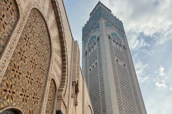 Casablanca Private luxury Day tour from cruise ship All inclusive - Habous Quarter and the Royal Palace exterior
