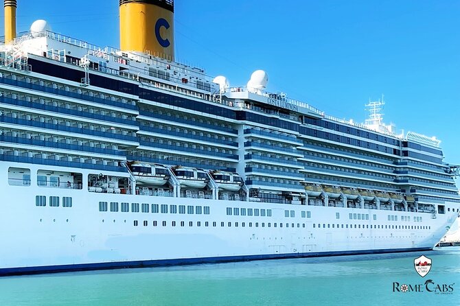 Civitavecchia Cruise Ship to Fiumicino Airport Private Transfer - Inside the Mercedes Benz