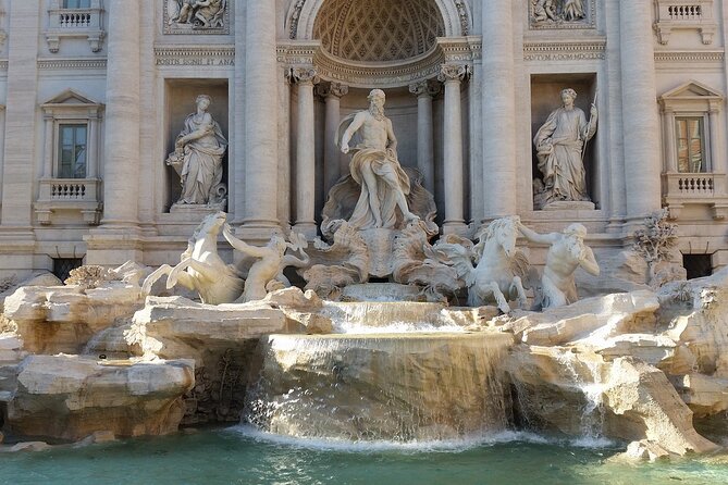 Civitavecchia Private Rome Shore Excursion full day from cruise - Trevi Fountain brings Rome’s theatrical side