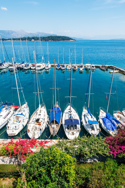 Corfu cruise port : Private customized tour with limo van - Achilleion Palace, Kanoni, and Mouse Island