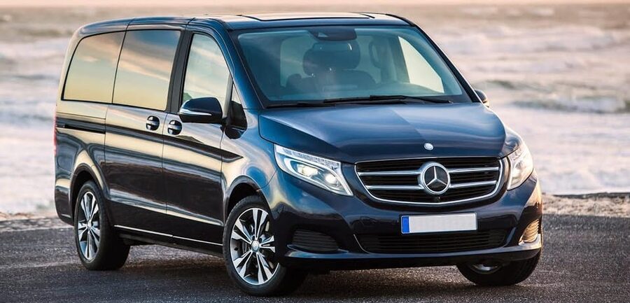 Corfu cruise port : Private customized tour with limo van - The value of an air-conditioned private van