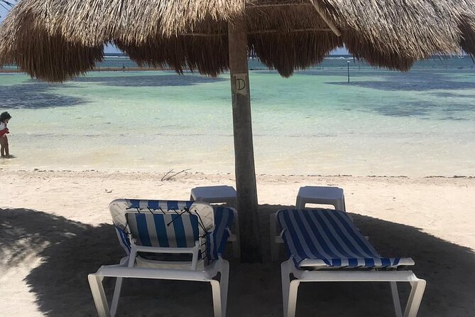 Costa Maya All Included Beach Break from Cruise Port - The water is calm, shallow, and unpredictable