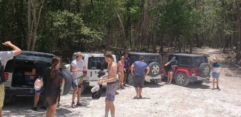 Cozumel: Private Jeep Tour Shore Excursion - El Cedral and the turn onto jungle roads