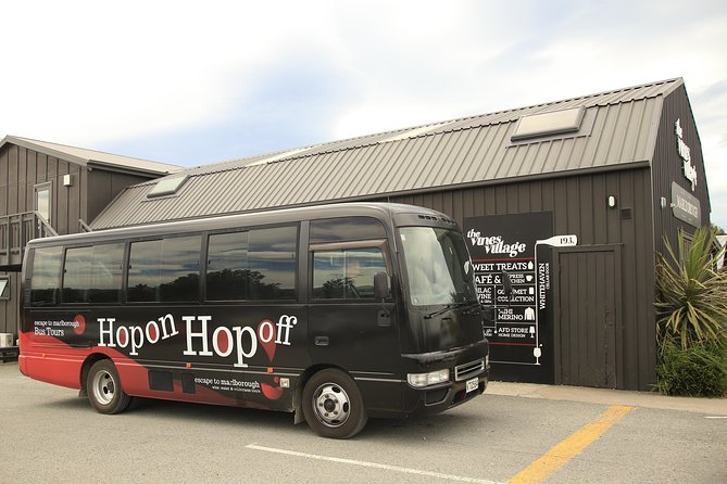 CRUISE SHIP DAY Marlborough Hop On Hop Off Wine Tours - The first choices: wine, food, and Blenheim’s town center
