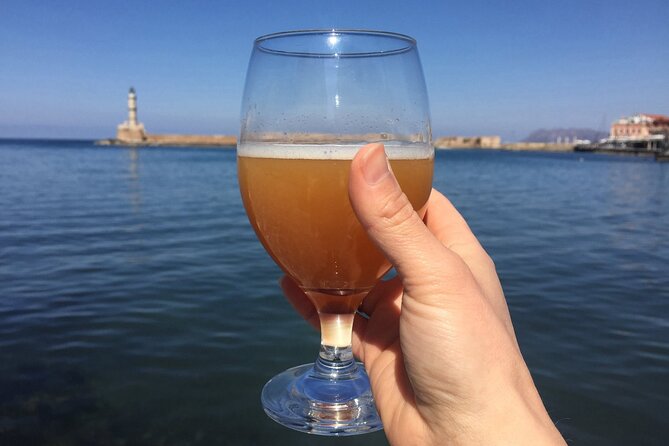 Cruise Ship Guest Beer & Food Tour - Chania Old Port - Starting with beer, food, and Chanias narrow lanes