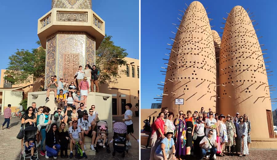Doha City Highlights Tour & Cruise Terminal Pickup Dropoff - Katara Cultural Village and its one-hour walk