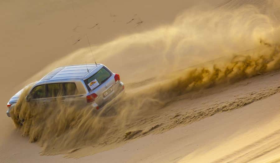 Doha: Desert safari + FREE camel ride from CRUISE TERMINAL - From the cruise terminal to Qatar’s open desert