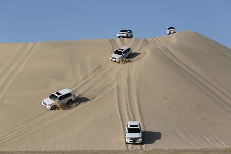 Doha: Desert safari + FREE camel ride from CRUISE TERMINAL - Who will enjoy this safari most