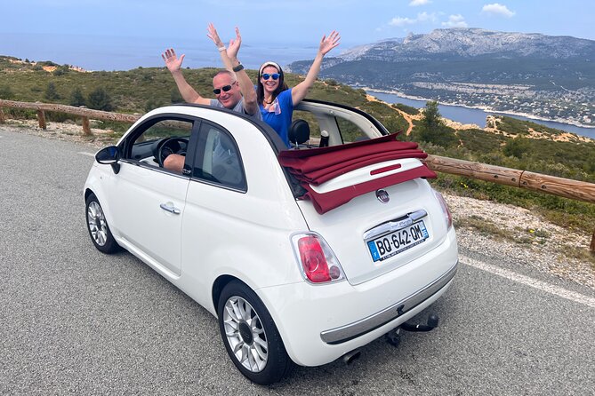 Drive by cabriolet from Marseille cruise port to cassis - Marseille Highlights on the Return Drive
