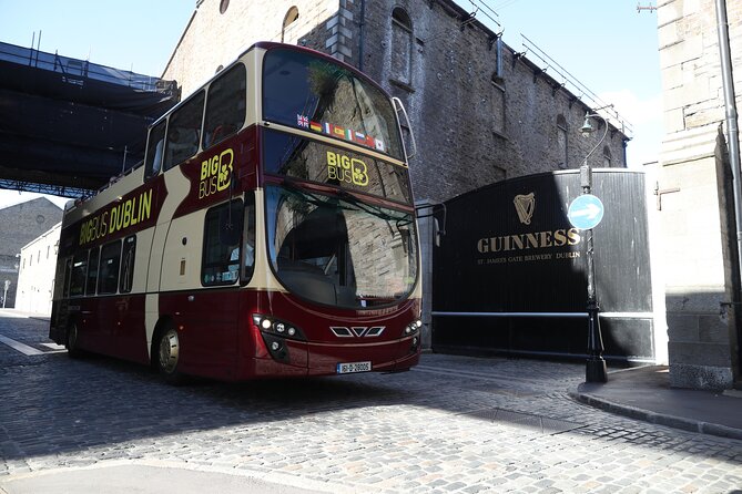 Dublin Shore Excursion, Live Guided Open-top, Hop-on Hop-off Sightseeing Tour - Temple Bar, Dublin Castle, and the cathedral quarter