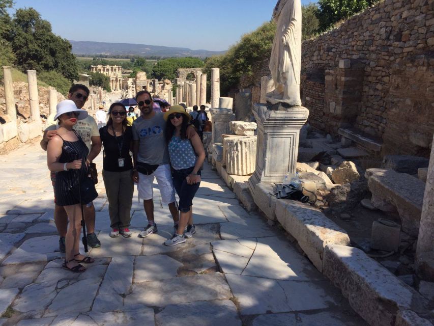 Ephesus: Mary's House Tour with Tickets + Lunch For Cruisers - Walking the ancient streets of Ephesus
