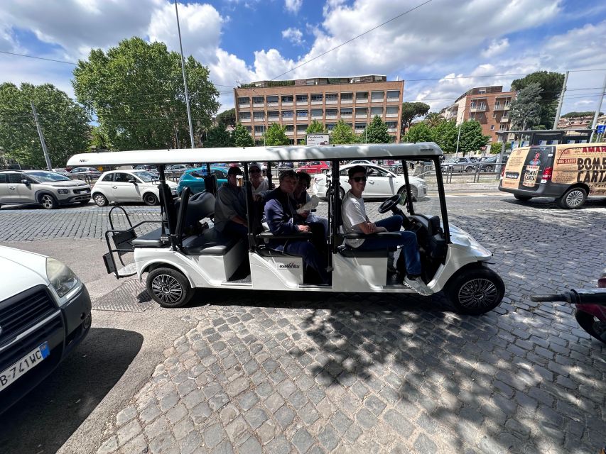 Exclusive 6 hours tour of Rome in Golf cart for Cruisers - What four hours in the golf cart really means