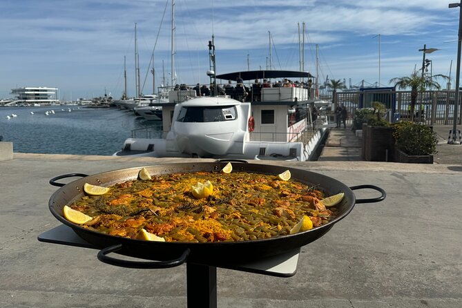 Food at Sea - from the port of Denia - A sea day from Denia to Cova Tallada