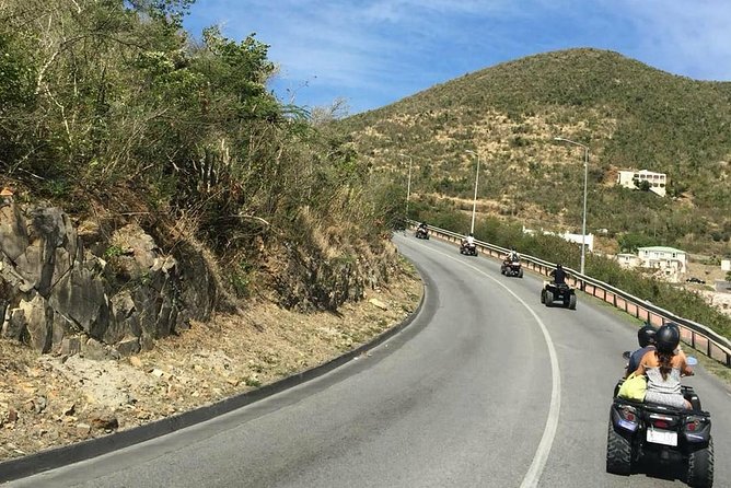 For cruise passengers: Guided ATV Tour of Dutch & French St. Maarten - What the ride is really like on the main roads