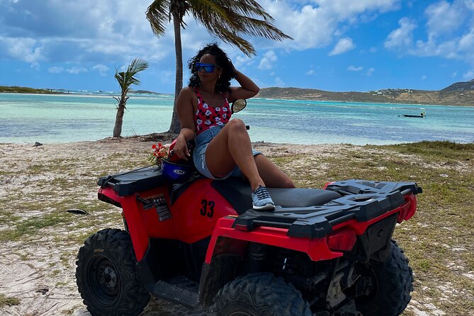 For cruise passengers: Guided ATV Tour of Dutch & French St. Maarten - Iguanas, beaches, and the island’s photo stops
