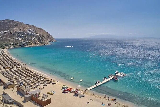 For Cruise Ships: Beach Escape and Free Time in Mykonos Town - Optional free time in Mykonos Town