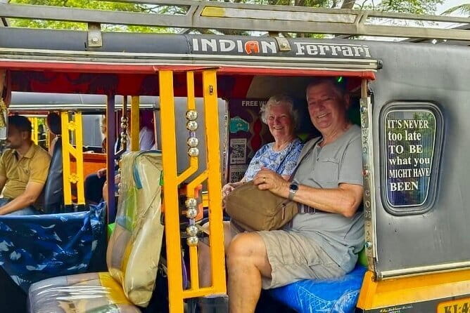 Fort Kochi Tour by Tuk Tuk for Cruise Passengers - Chinese fishing nets and the Fort Kochi waterfront