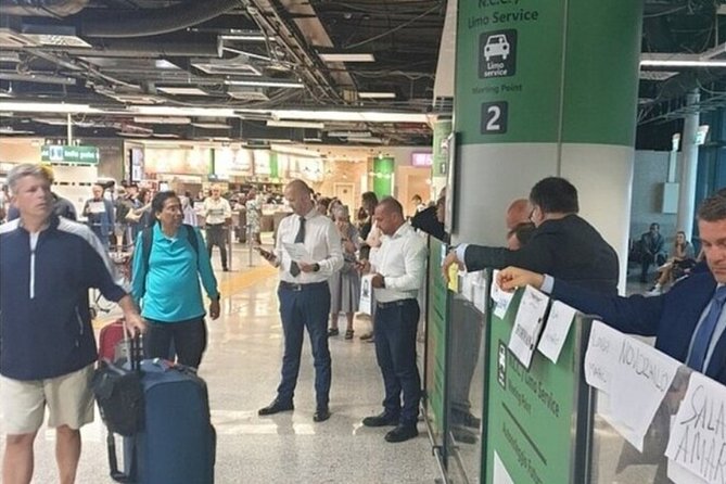 From Civitavecchia Cruise Port to FCO Airport or Rome - Communication before pickup