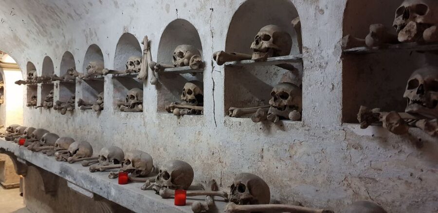 From Civitavecchia: Guided Tour of the Catacombs of St. Seba - San Sebastiano and the oldest Christian cemetery