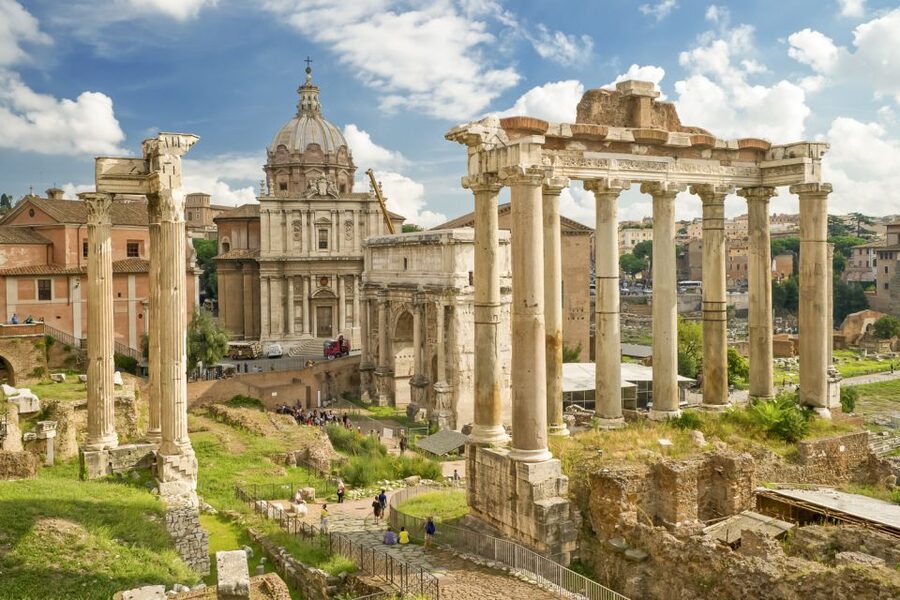 From Civitavecchia: Roman Forum and Colosseum Full-Day Tour - The 70-minute ride from the coast to Rome