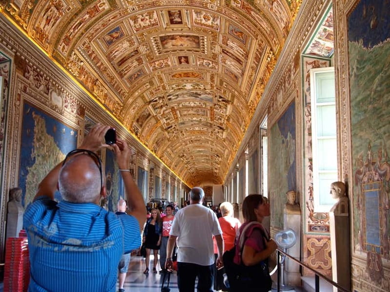 From Civitavecchia: Vatican Museums and Sistine Chapel Tour - The long galleries leading to the Sistine Chapel