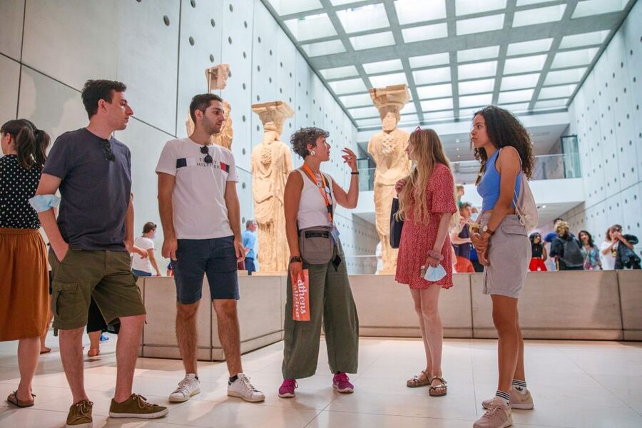 From Cruise Port: Athens City, Acropolis & Acropolis Museum - The Temple of Zeus and a useful café pause