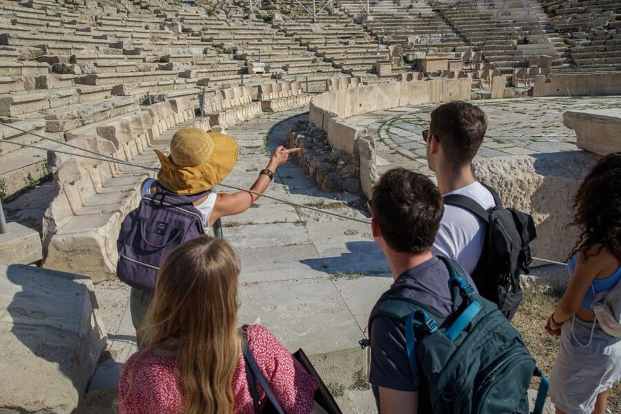 From Cruise Port: Athens City, Acropolis & Acropolis Museum - How the guides affect the experience
