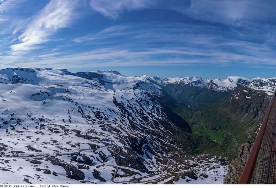 From Hellesylt: The Best of Geiranger Shore Excursion - Stryn gives you a useful break