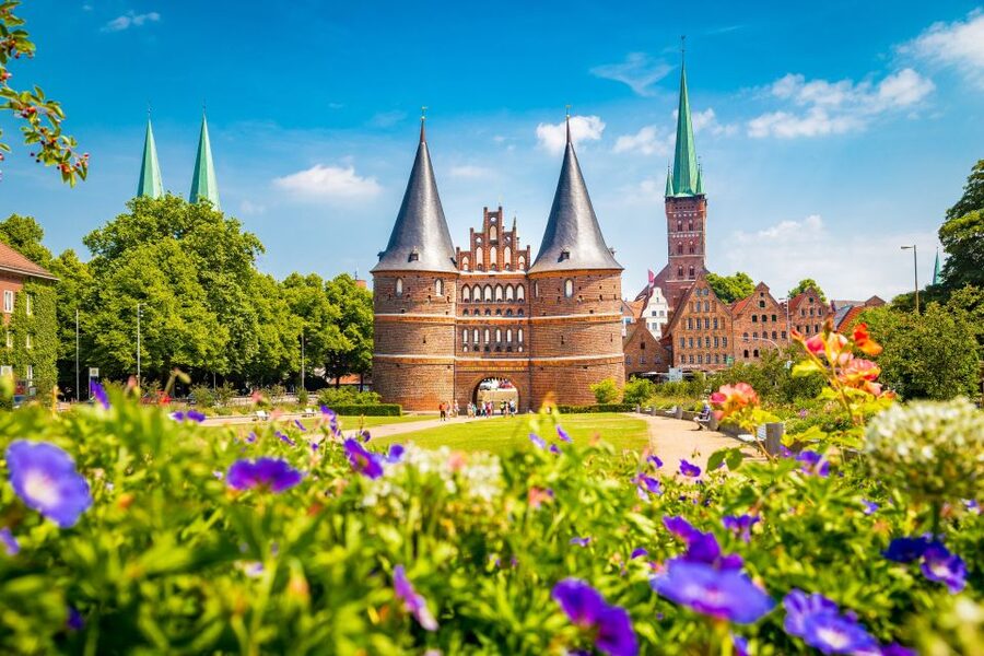 From Kiel: Lübeck Shore Excursion - St Mary’s Basilica and the high point of the walk