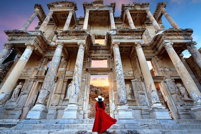 From Kusadasi Cruise Port : Best Seller PRIVATE EPHESUS TOUR - Add the Terrace Houses for Roman domestic life