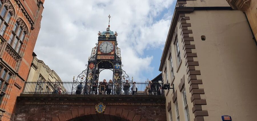 From Liverpool: Chester Sightseeing Half-Day Shore Excursion - Chester Cross and the famous Rows