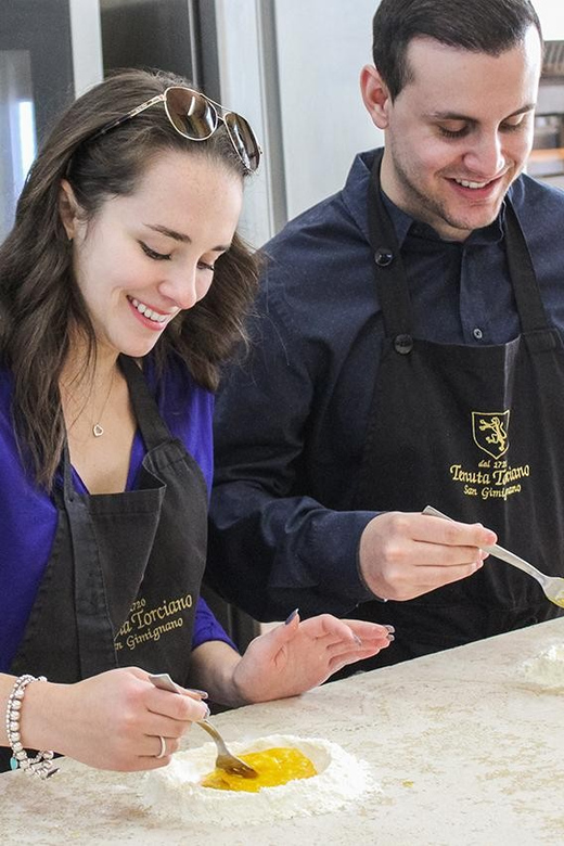 From Livorno: Authentic italian Pasta Cooking Class - Arriving at Tenuta Torciano Winery
