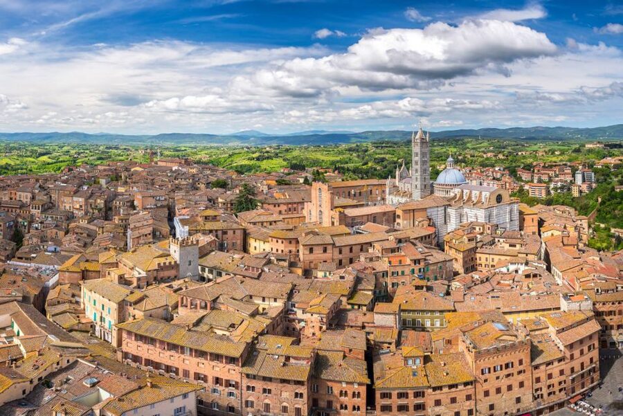 From Livorno: Siena, San Gimignano & Chianti Wine Excursions - Siena, Piazza del Campo, and the Palio