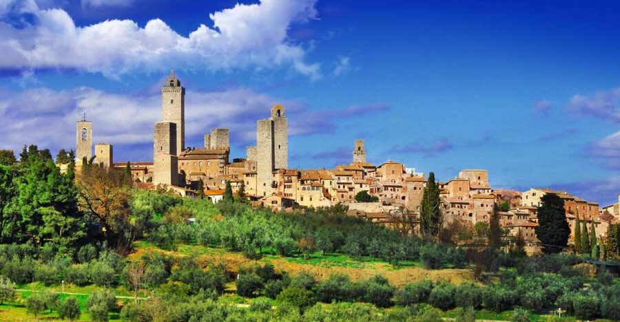 From Livorno: Siena, San Gimignano & Chianti Wine Excursions - San Gimignano and its medieval towers