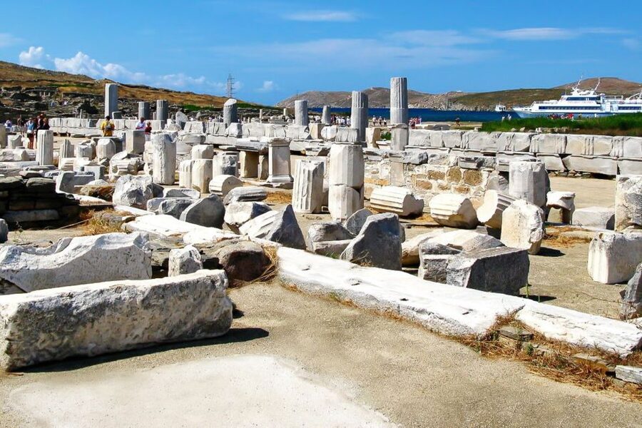 From Mykonos Cruise Port: Delos Guided Tour - What your free hour is really for