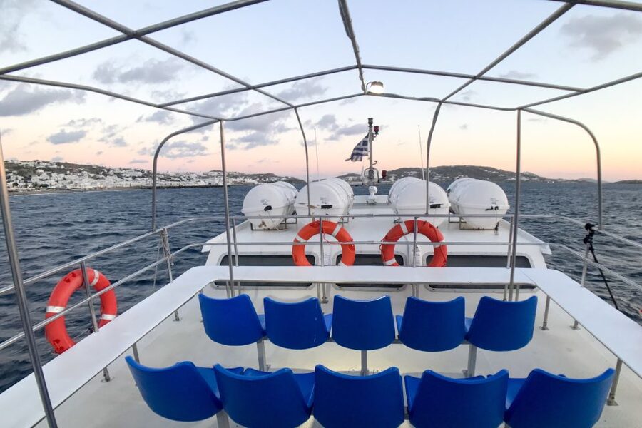 From Mykonos Cruise Port: Delos Guided Tour - Getting from Mykonos port to the Delos boat