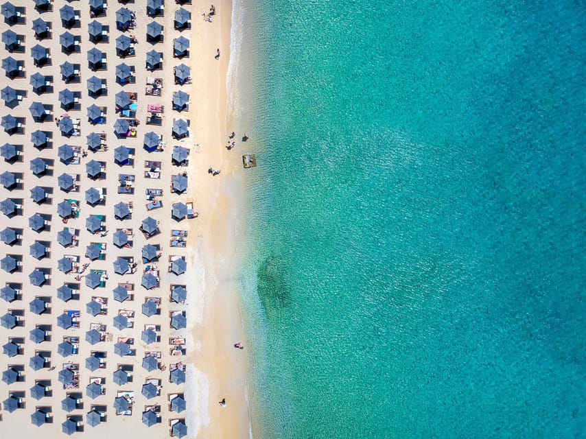 From Mykonos Cruise Port: Old Town Visit and Beach Getaway - Three Hours for Swimming, Snorkeling, or Lunch