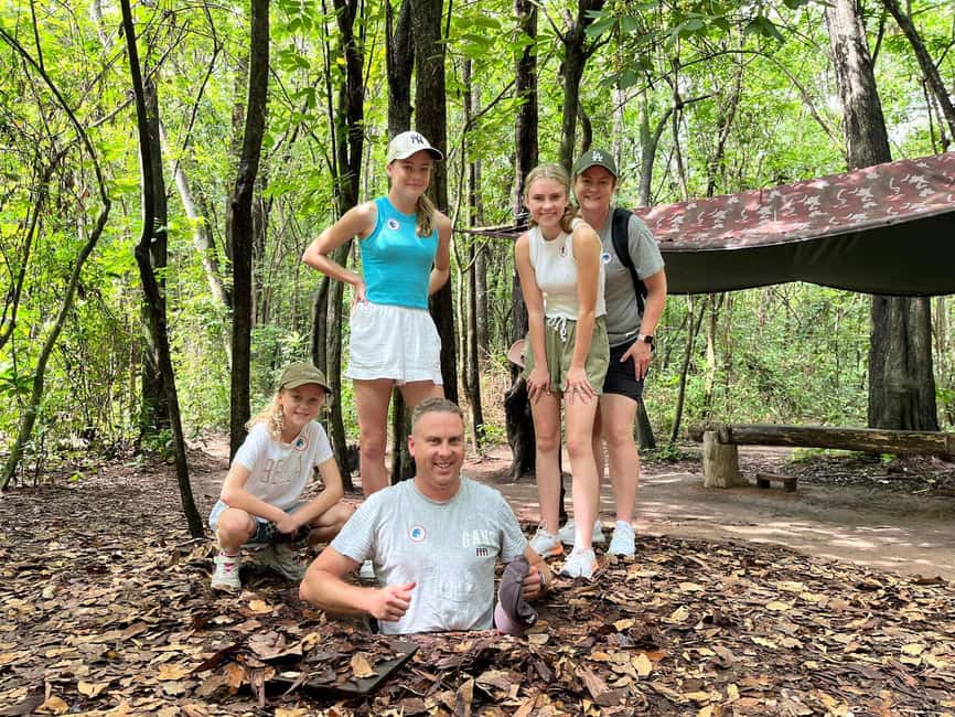 From Phu My Port: Cu Chi Tunnels Shore Excursion - Crawling through the restored tunnel section