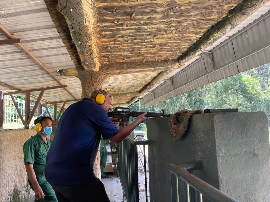 From Phu My Port: Cu Chi Tunnels Shore Excursion - The optional AK-47 or M16 shooting range