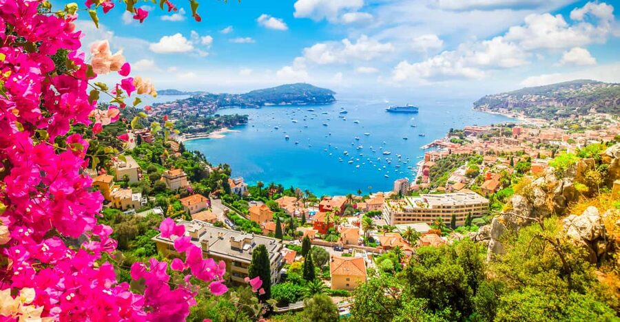 From Villefranche: Shore excursion Eze, Monaco, Monte Carlo - Eze, the hilltop village above Villefranche